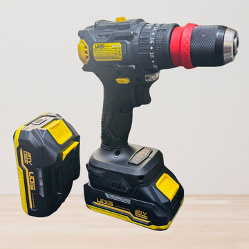 UDIS CDAX-21BLHQ 21V Brushless Cordless Hammer Drill/Driver Kit – 2×2.0Ah Li‑ion, 55Nm, 0–450/0–1780 RPM