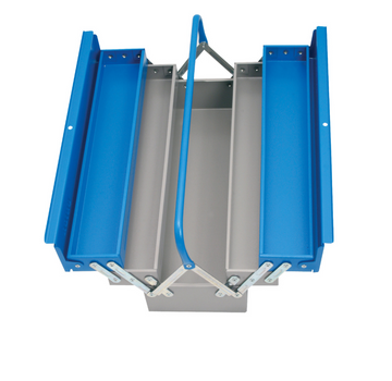 UNIOR 22" 5-Compartment Metal Tool Box