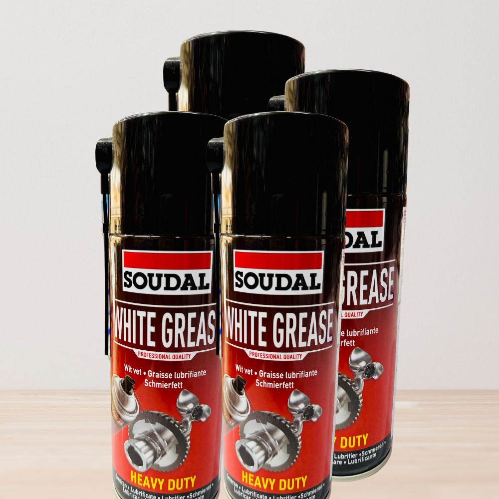 SOUDAL Heavy Duty White Grease - Professional Quality Lubricant