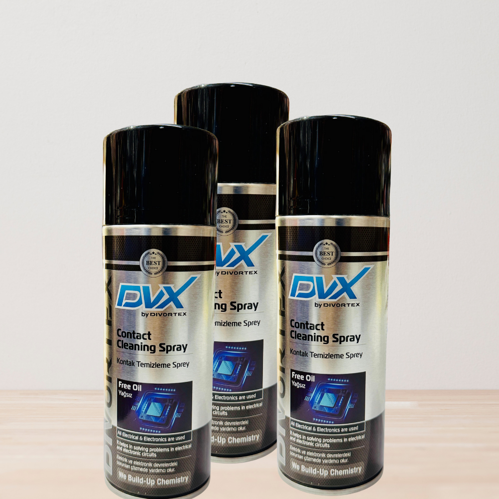 DVX by Divortex Contact Cleaning Spray - Oil-Free Precision Cleaner