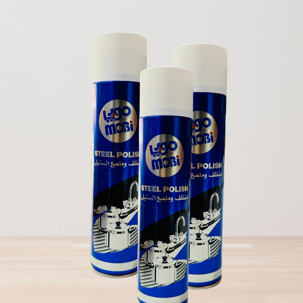 Mobi Steel Polish - Cleaner & Polisher for Stainless Steel