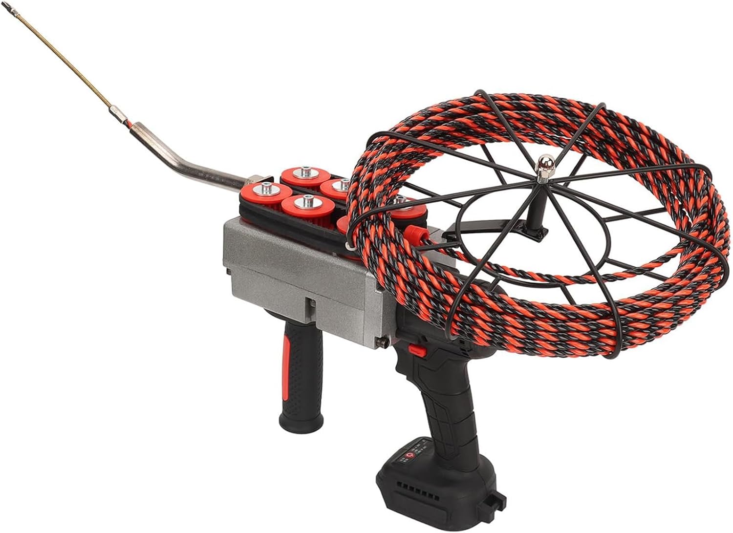 Cordless Automatic Wire Threading Machine, 20V 4.0Ah, 40 m/min, 15 m Lead Wire – Single Battery