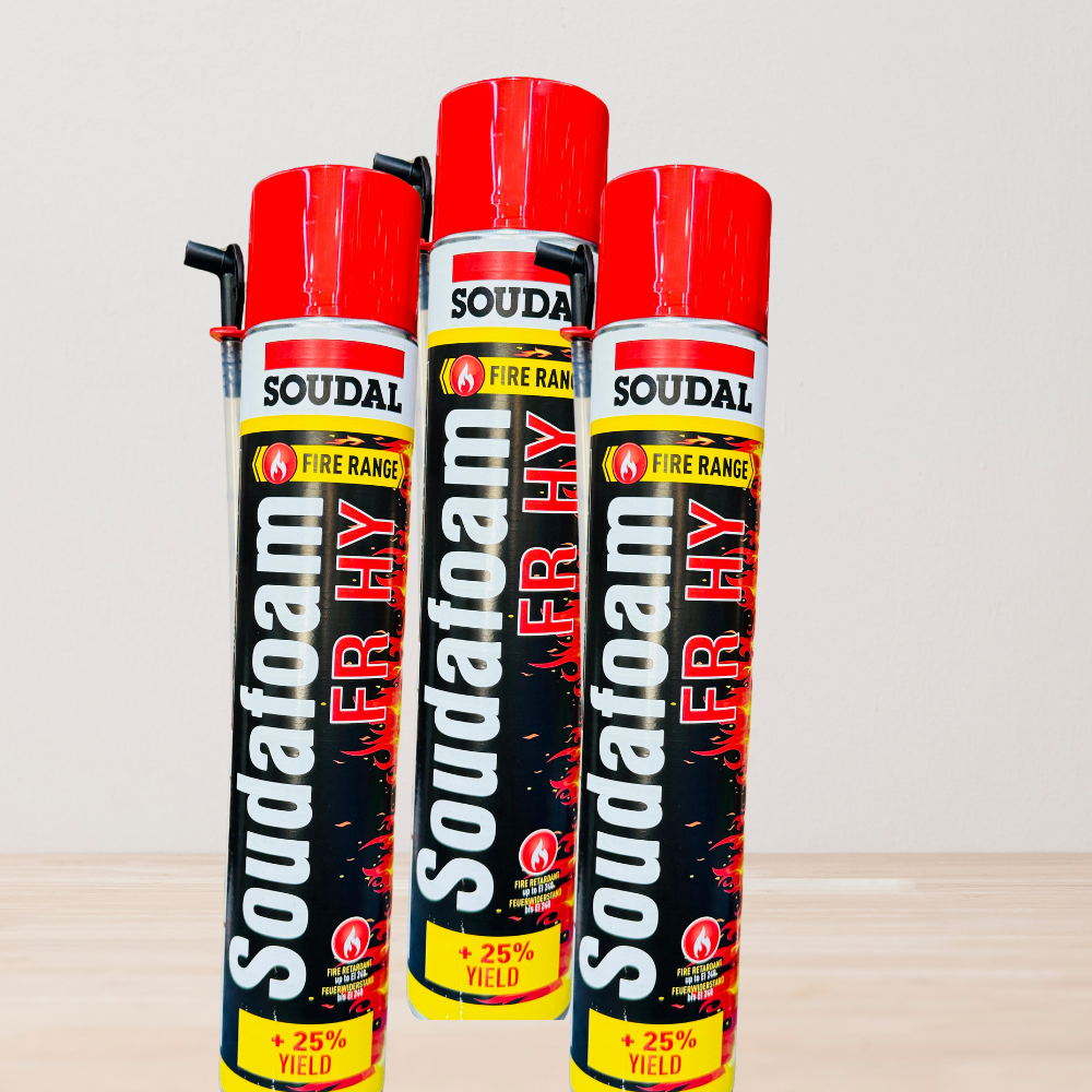Soudal Soudafoam FR HY - Fire Resistant Expanding Foam