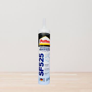Pattex SF525 Kitchen & Bath Premium Silicone Sealant - White