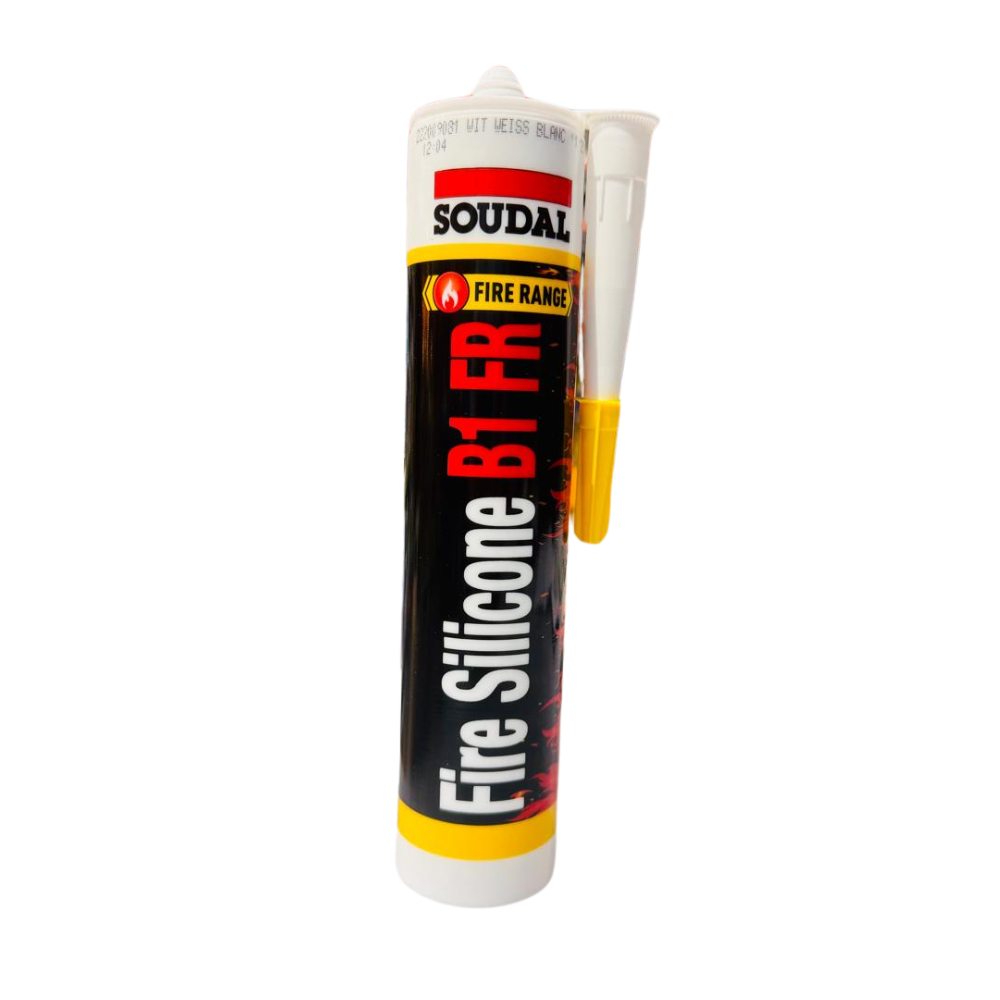 SOUDAL Fire Silicone B1 FR - High-Quality Fire Resistant Sealant