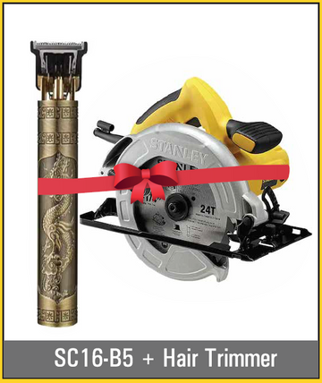 Stanley SC16-B5 1600W 190mm Circular Saw + Free Hair Trimmer Gift