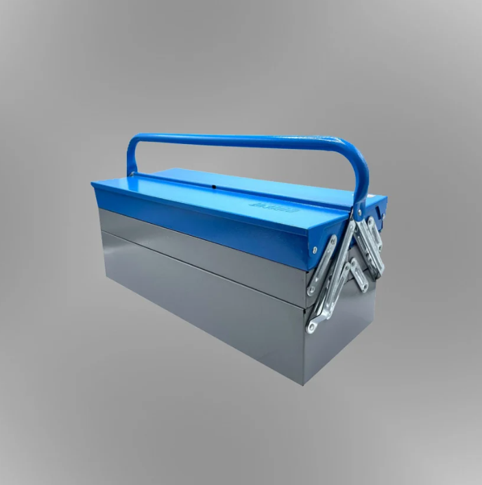 UNIOR 22" 5-Compartment Metal Tool Box