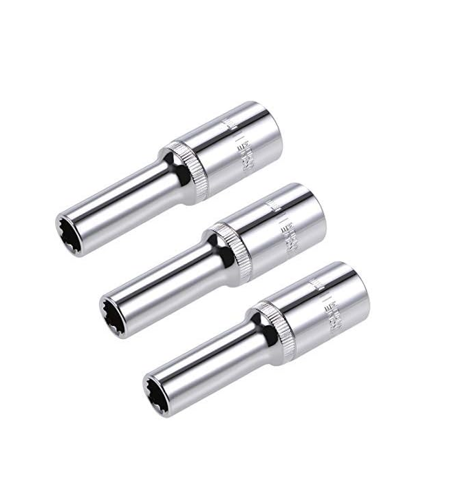Heavy-Duty Deep Socket 1/2" Drive (78mm Long, 6 Point)