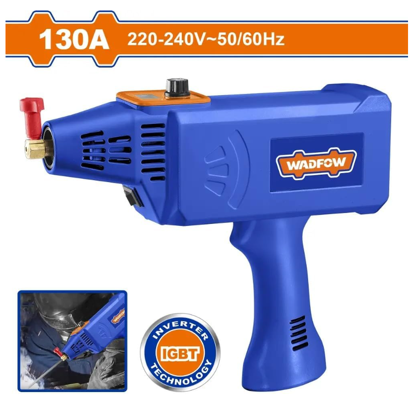 WADFOW WWDH1301 Inverter MMA Welding Machine 130A – Portable IGBT Arc Welder with Accessories