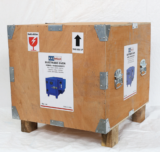 Electrode Bench Oven (EO100DT2 KASWELD) is a heavy-duty digital oven designed for precise and safe electrode storage and handling in welding operations. With a generous 45kg (100lbs) electrode capacity