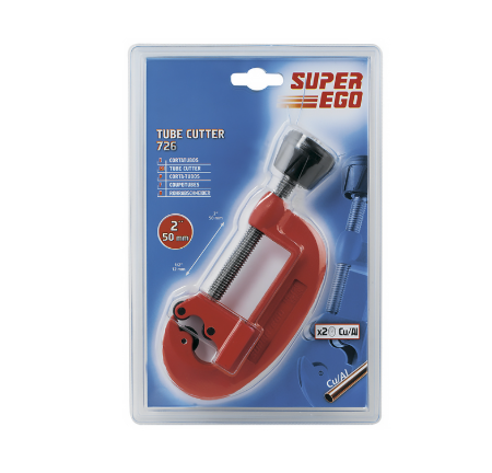 Super‑Ego Pro 726 Tube Cutter – 12–50 mm (1/2"–2") Pipe Cutting Range