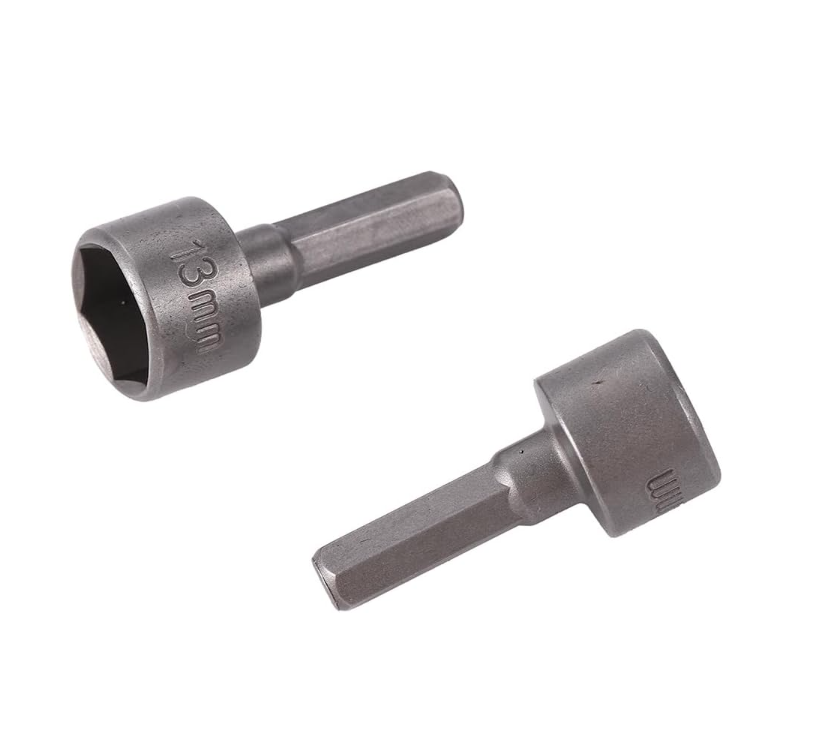 Lawazim 9‑Piece Metric Nutsetter Set – 5–13mm, Cr‑V Steel, 1/4" Quick‑Change Hex Shank, Magnetic