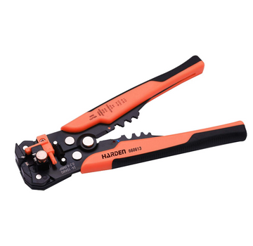 Harden 660613 8" Automatic Wire Stripper Plier – Stripping, Crimping & Cutting, Zinc-Alloy Body, Cr-Mo Blade