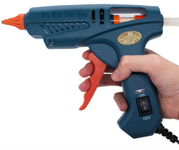 Two-Step Hot Melt Glue Gun, 60W – For 10.8–11.5mm Glue Sticks