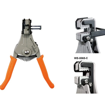 Tower Wire Peeling Pliers – 8" (200mm) Professional Wire Stripper/Cutter, Adjustable Tension