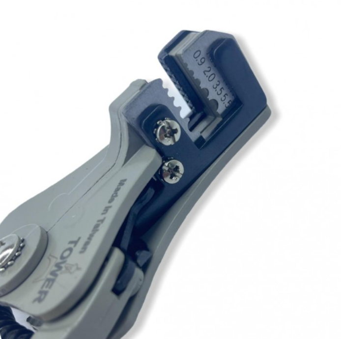 Tower Wire Peeling Pliers – 8" (200mm) Professional Wire Stripper/Cutter, Adjustable Tension