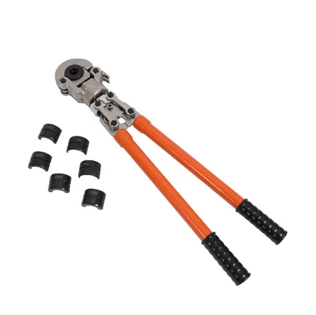 LAWAZIM Hydraulic Pipe Tube Crimper 16–32 mm with Interchangeable Dies and Carry Case