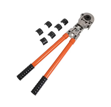LAWAZIM Hydraulic Pipe Tube Crimper 16–32 mm with Interchangeable Dies and Carry Case