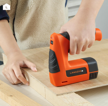 Lawazim Cordless Staple & Nail Gun 3.6V Lithium – Professional Brad, Pin & Wire Tacker for Upholstery, Framing, Roofing, Crafts, Fencing & Cable Management