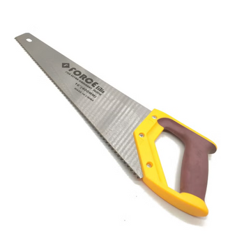 FORCE 16-Inch Wood Hand Saw (400 mm), Ergonomic Plastic Handle