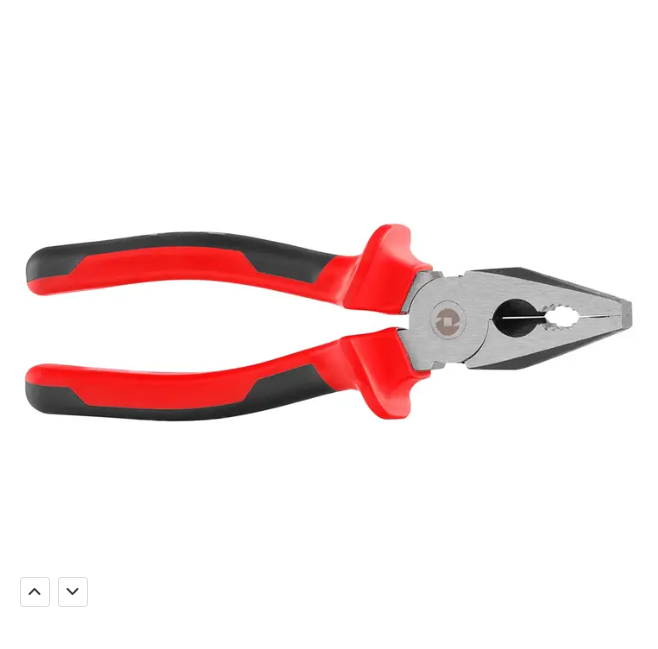 Combination Pliers — 7 Inch (180 mm) / 8 Inch (200mm), Carbon‑Steel Head, Non‑Slip PVC Grip.