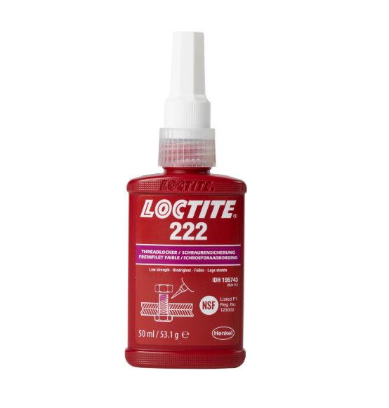 Loctite 222 Low-Strength Purple Threadlocker (50ml)