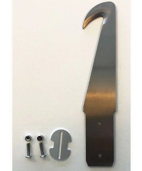 Big Bag Knife Easy Cut Replacement Blade – Stainless Hook Blade for Telescopic FIBC Bag Cutter