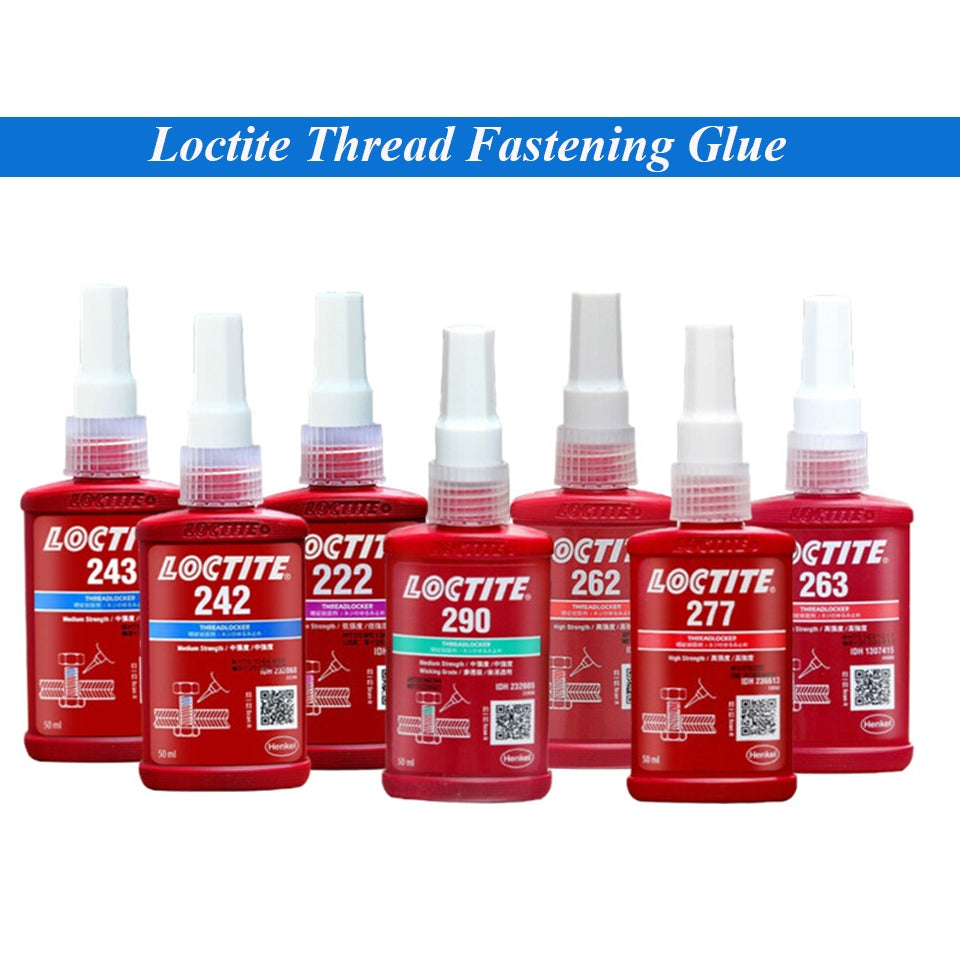 Loctite 243 Medium-Strength Blue Threadlocker (50ml)